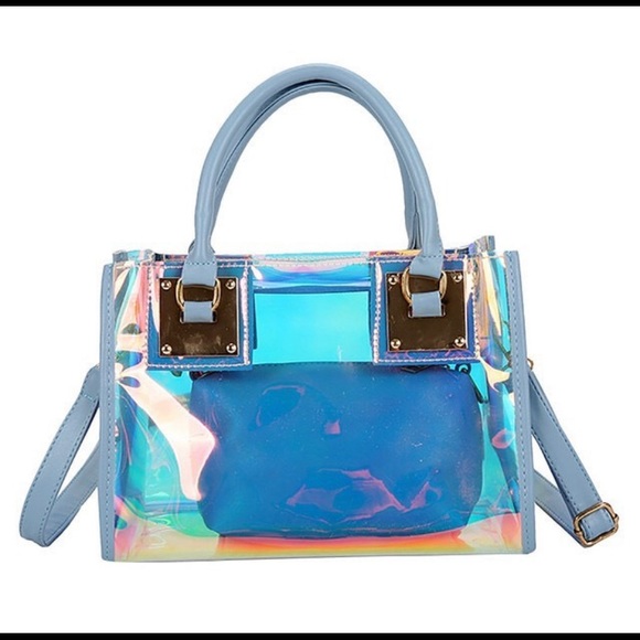 Holographic clear purse - Picture 3 of 3